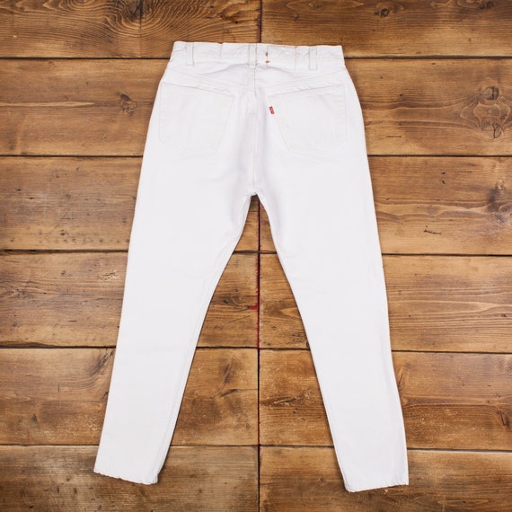 Vintage Levis 512 Jeans 30 x 29 USA Made 80s Ligh… - image 2