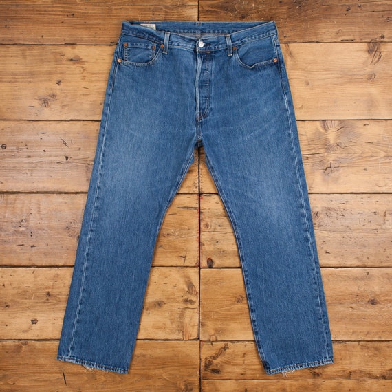 Vintage Levis Lot 501 Jeans 36 x 30 Big E Premium… - image 1
