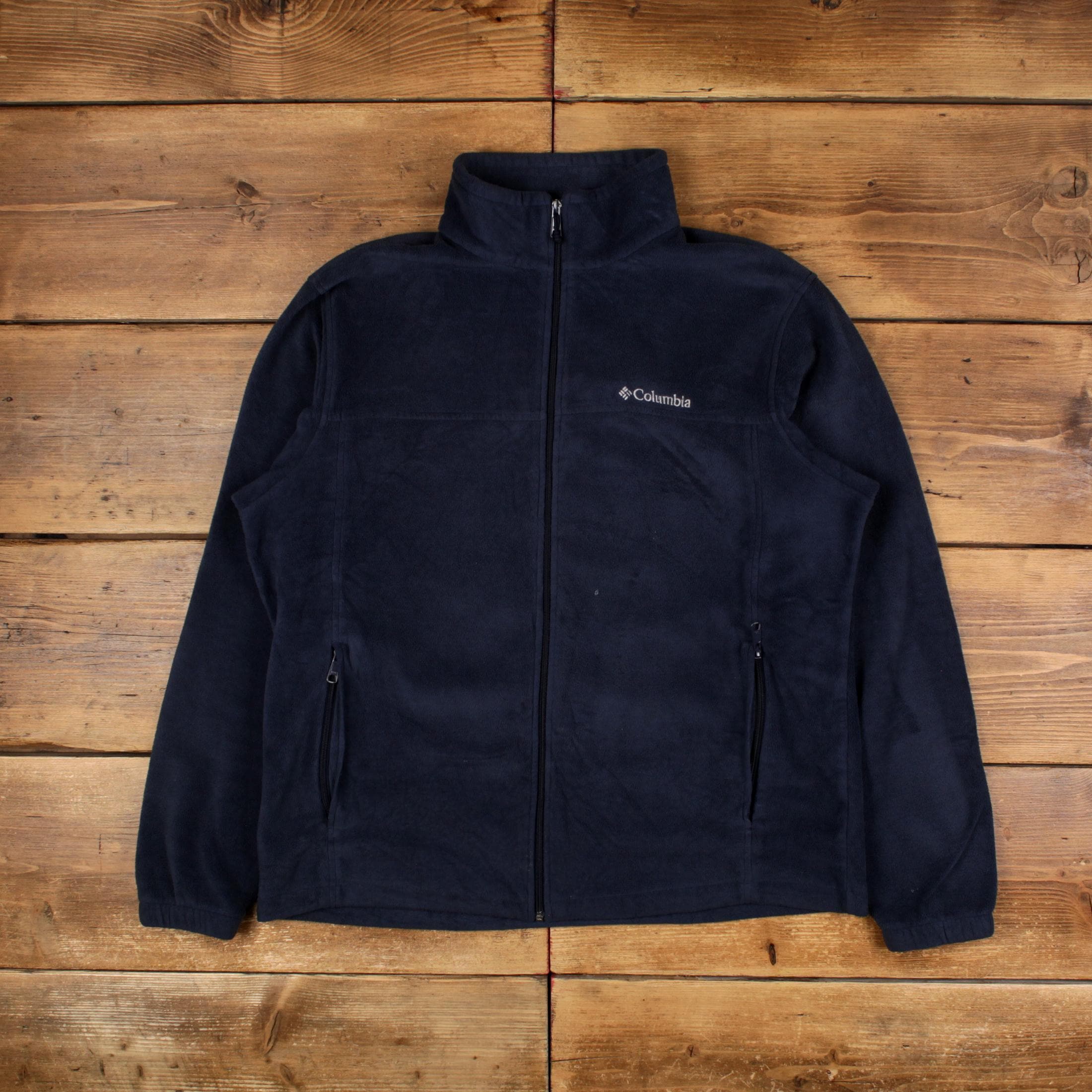 Grid Fleece Full Zip Columbia Xlt Jacket Vintage Columbia Outdoor