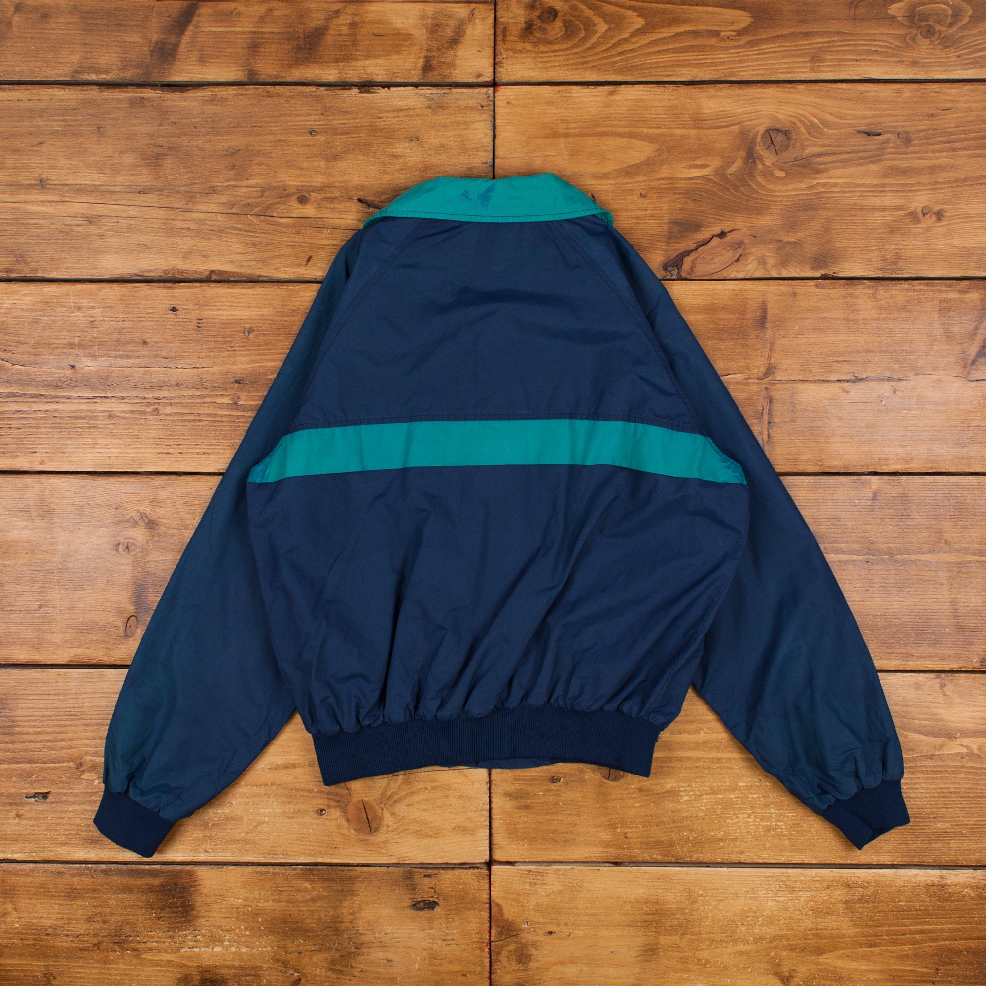 【90s】UK GeneralService WindProofjacket VTG 90's BRITISH KNIGHTS Zip Up Windbreaker Jacket Size