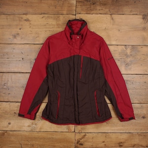 Vintage Columbia Outdoor Jacket M Red Womens