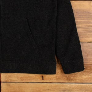 Carhartt 1/4 Zip Sweatshirt L Mens Logo Graphic Workwear Black Pullover image 7