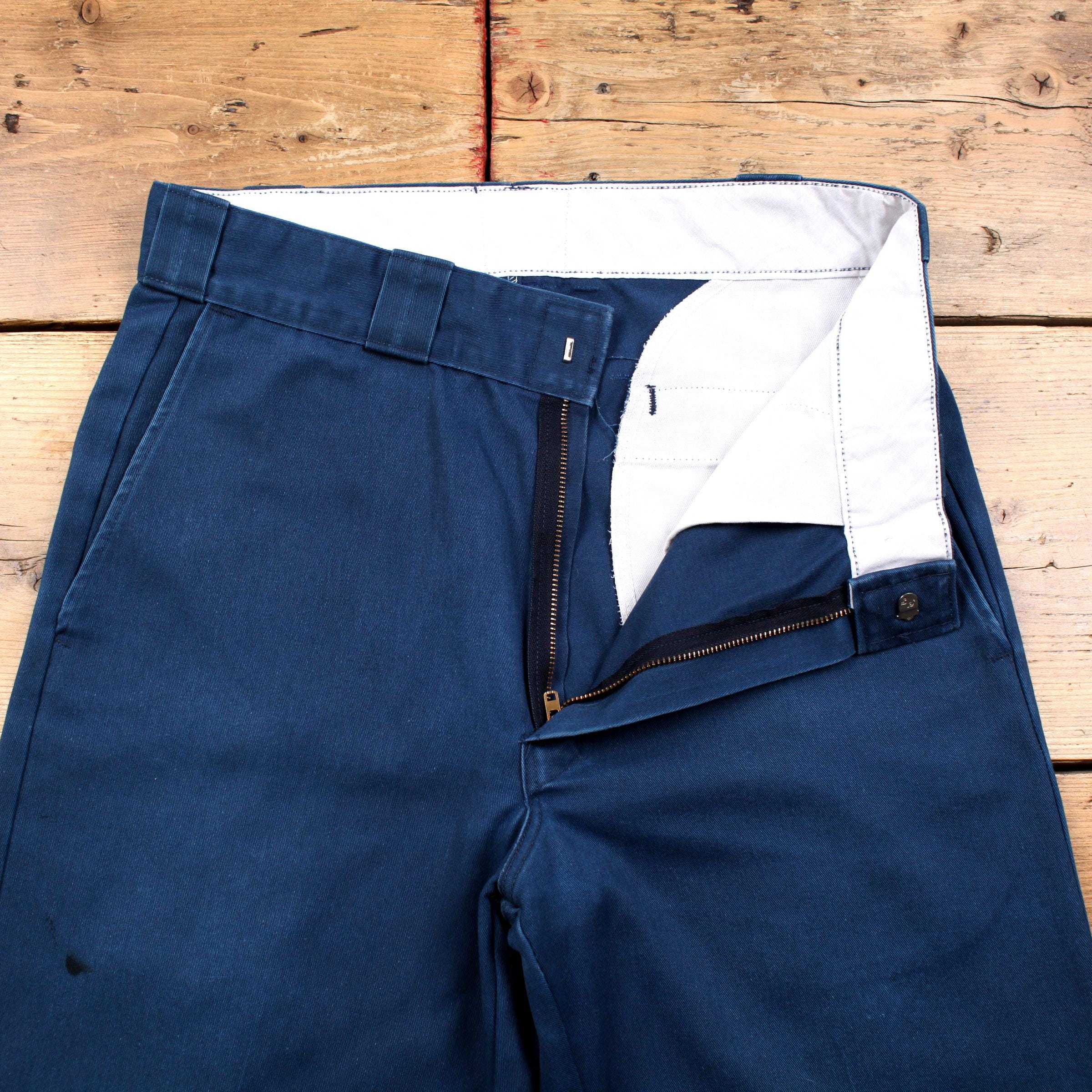 Vintage Dickies Workwear Pants Trousers 30x29 USA Made 80s Talon
