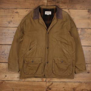 Vintage St John&#39;s Bay Workwear Jacket 2XL 90s Barn Coat Chore Brown