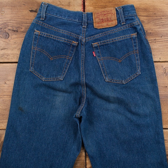 Vintage Levis 17501 Jeans 27 x 32 USA Made 80s Da… - image 8