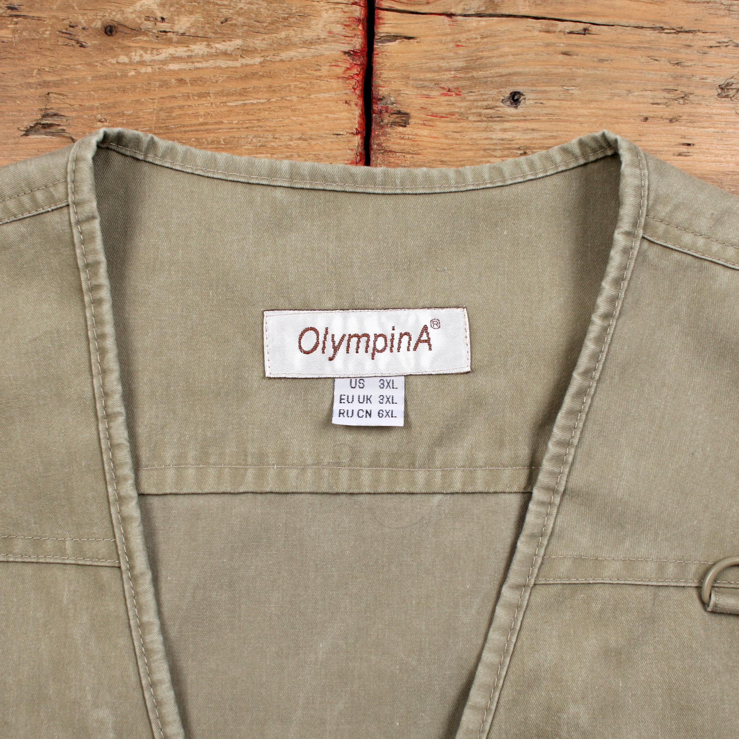 Olympina Gilet polyvalent pour homme - Léger et respirant avec plusieurs poches pour la photographie, la pêche, 17#Noir, Large