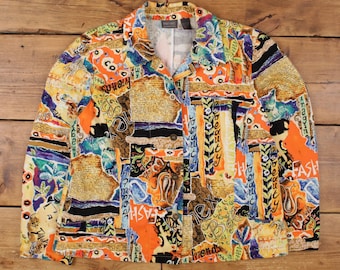 Vintage Chico's Design Jacket Size 1 - Etsy
