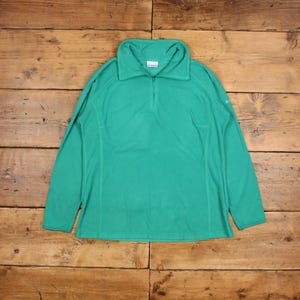 Vintage Columbia Outdoor Jacket XL Fleece Fleece Green Womens