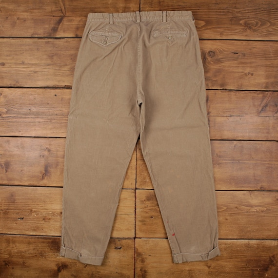 Vintage Polo Ralph Lauren Cord Corduroy Pants Trousers 38x30 90s