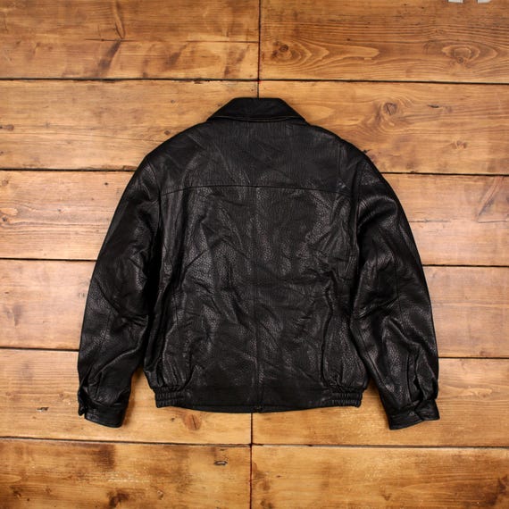 Comstock 本革old leather bomber jacket Expedition by Robert Comstock Dark Brown Genuine Leather
