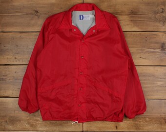Vintage Sears Coach Jacket L 80s Raglan Blue Womens Snap - Etsy
