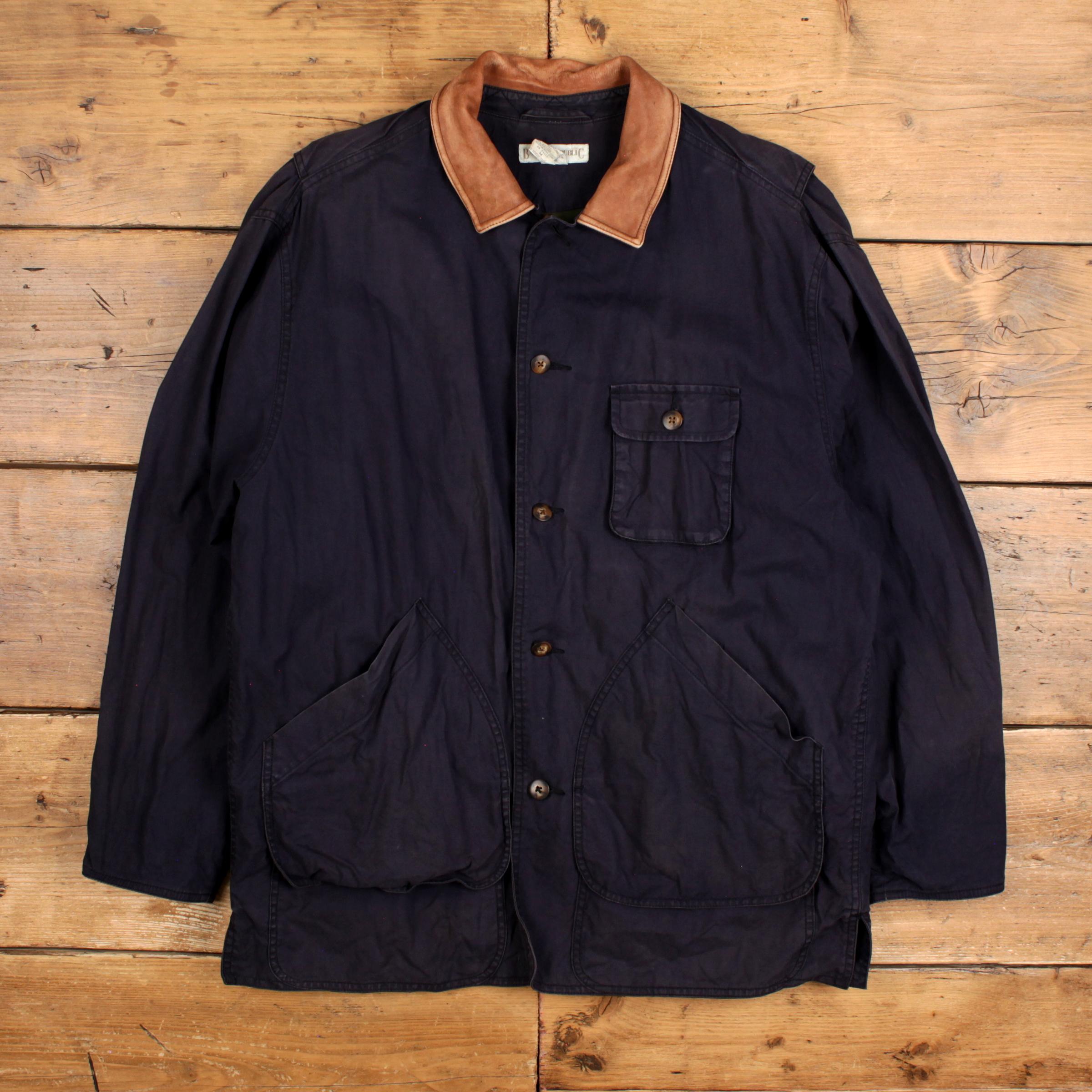 90s Banana Republic スウェード カバーオール Vintage Banana Republic（バナナリパブリック）の「【ヴィンテージ古着】90's