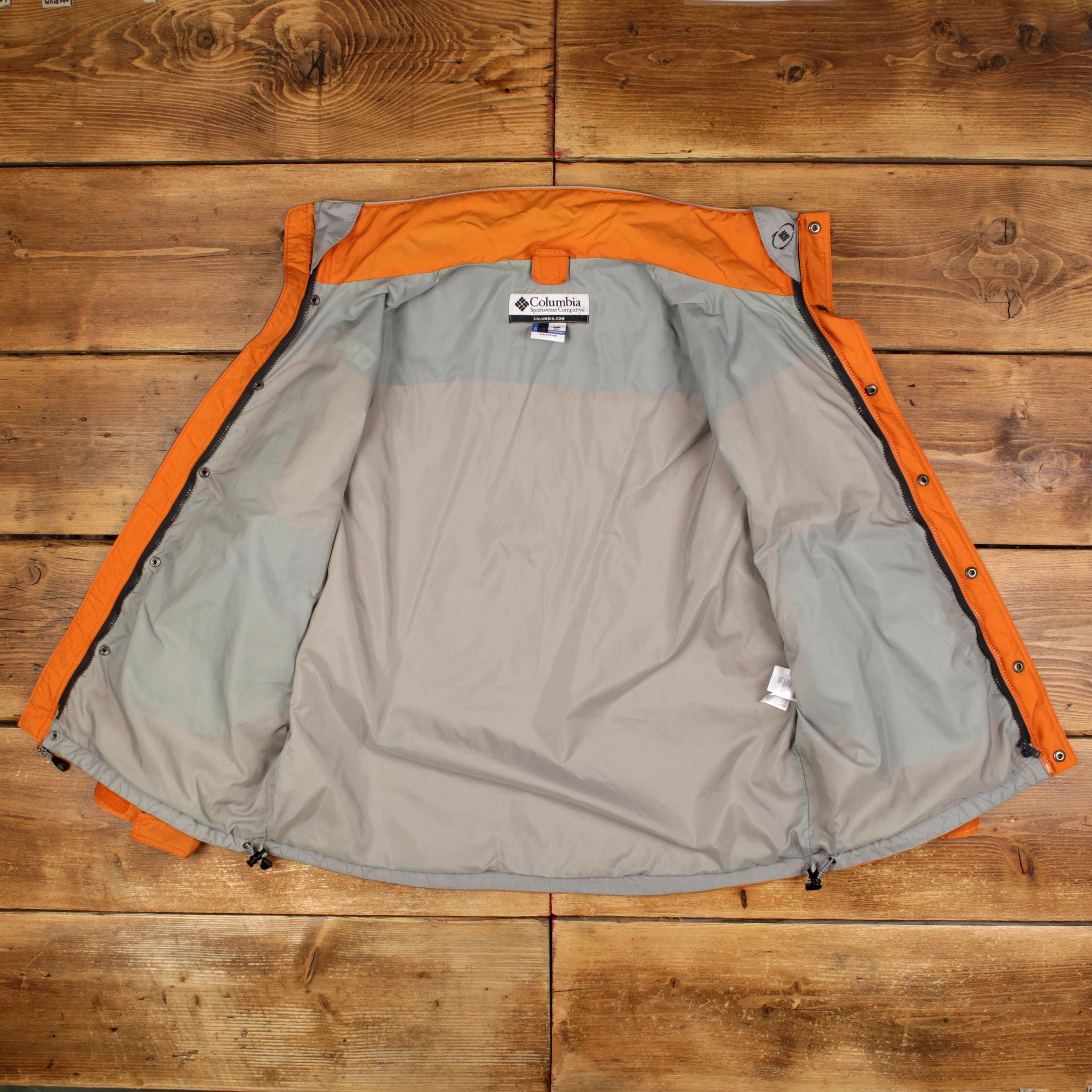 Vintage Columbia Outdoor Jacket L Orange - Etsy