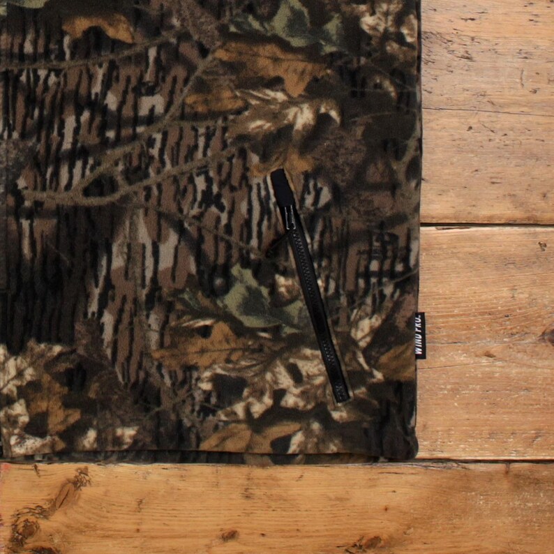 Chaleco polar Browning 2XL para hombre, color marrón, camuflaje Real Tree, chaqueta de caza con cremallera. imagen 7