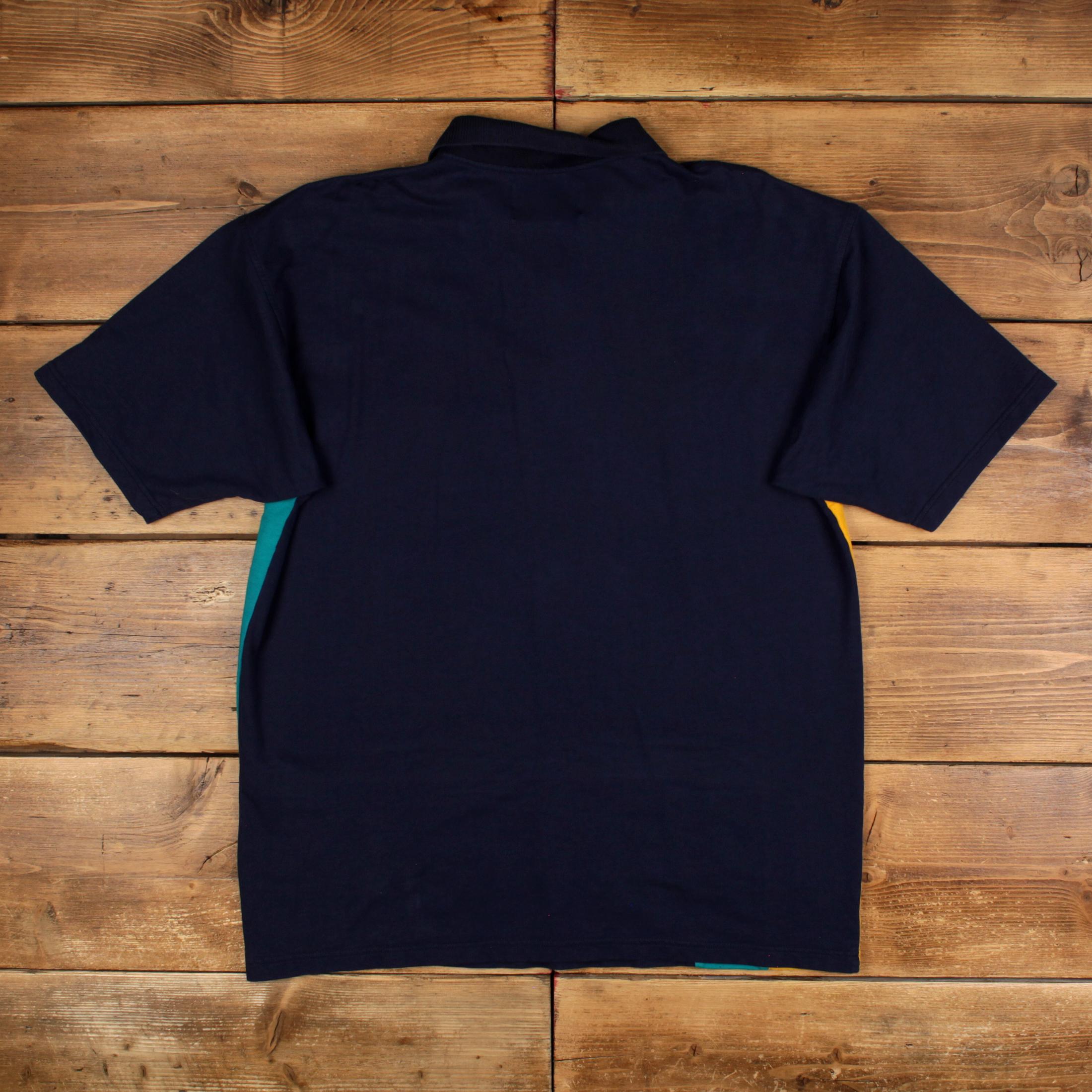 ヴィンテージ ポロシャツ Tシャツ 2XL リゴ スポーツ ブルー Tシャツ 