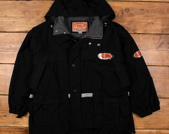 Vintage Lugz Sport Outdoor Jacket XL 90s Parka Black - Etsy Israel