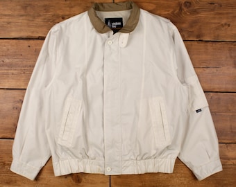 Veste coupe-vent London Fog vintage L 80s beige