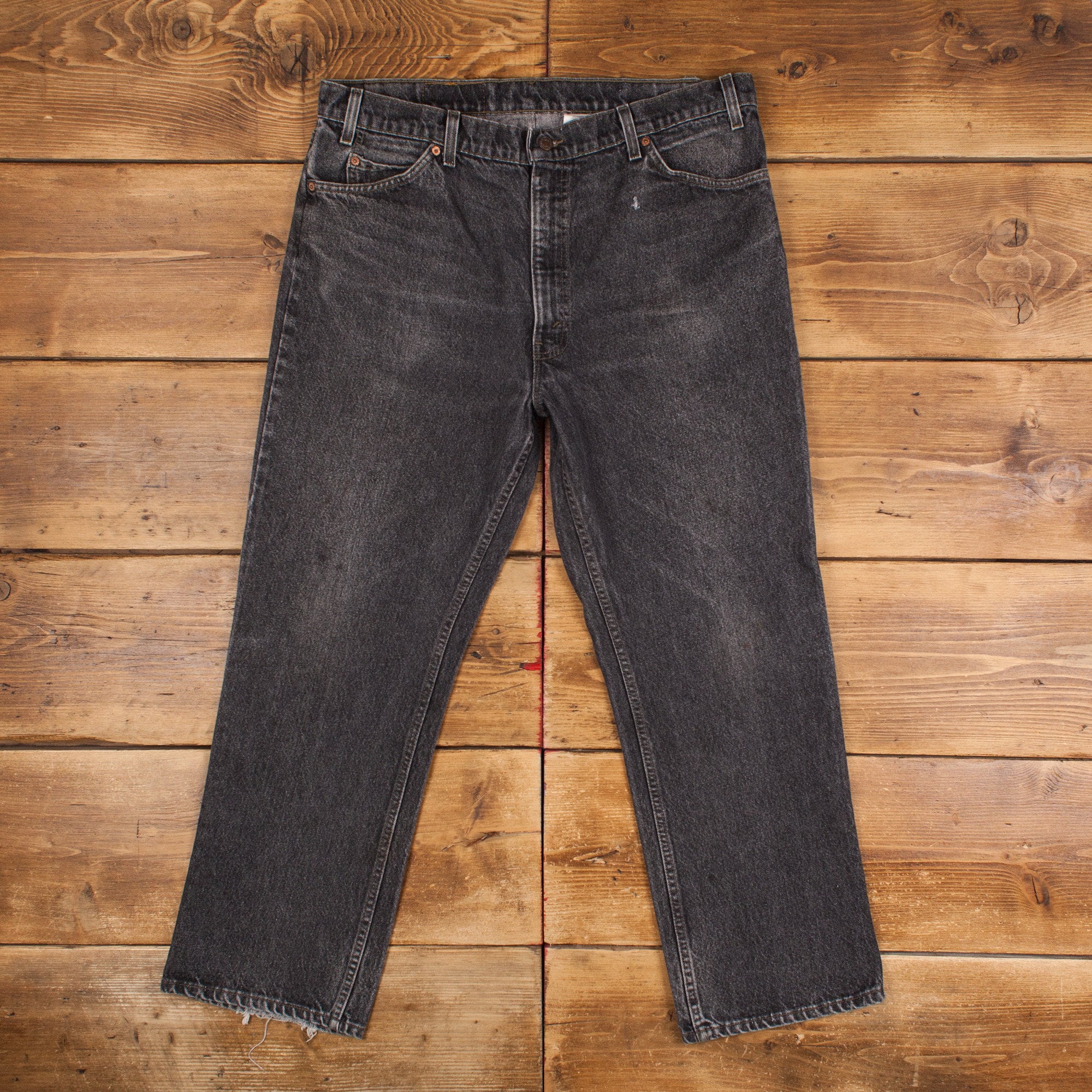 Vintage Levis 517 Jeans 38 X 30 USA Made 90s Dark Wash