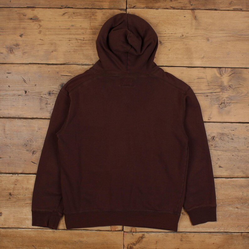 Browning Hoodie Sweatshirt M Mens Logo Spellout Realtree Camo Outdoor Brown image 2