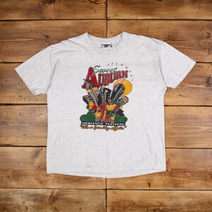 Vintage Lee Graphic T Shirt XL USA Made Atlanta Grey Tee - Etsy
