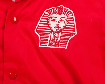 Vintage Don Alleson Athletic Varsity Jacket L 80s Bomber Red