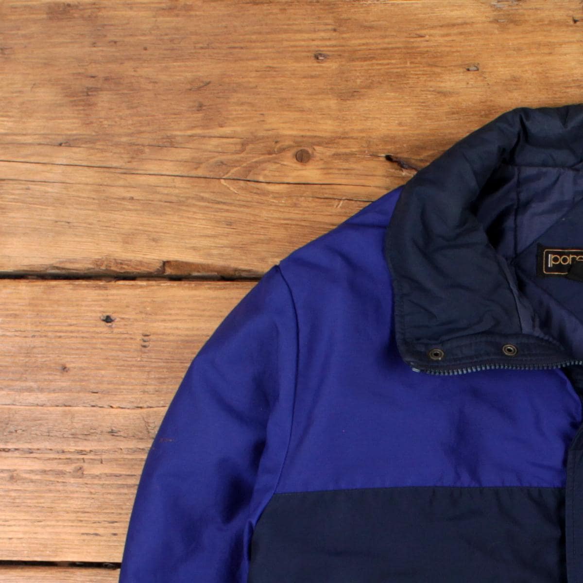 Vintage Porsha by Winer Outdoor Jacket L 80s Ski Striped Blue - Etsy