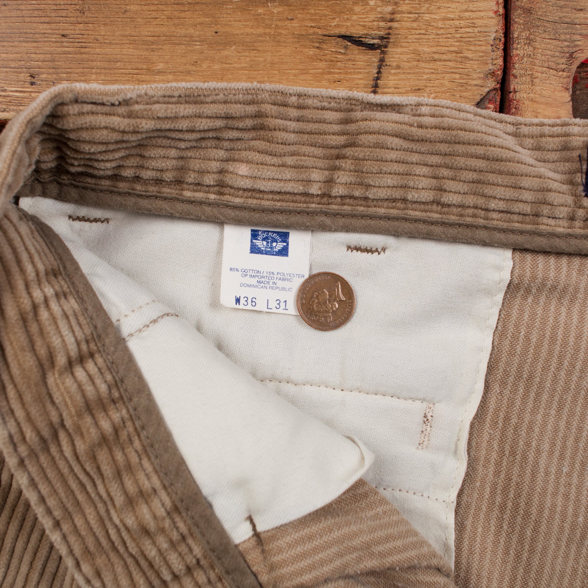 Vintage Dockers Cord Corduroy Pants Trousers 34x27 90s Vintage Dockers Cord Corduroy Pants Trousers 34x27 90s
