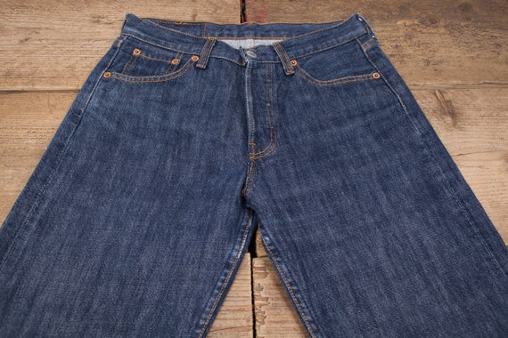 Vintage Levis 501 Jeans 27 X 34 Dark 