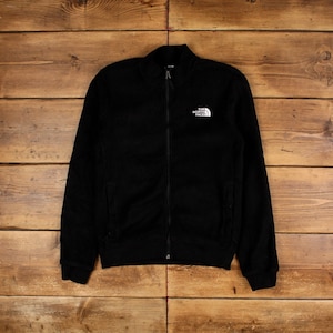 Vintage North Face Bomber Jacket M Fleece Black