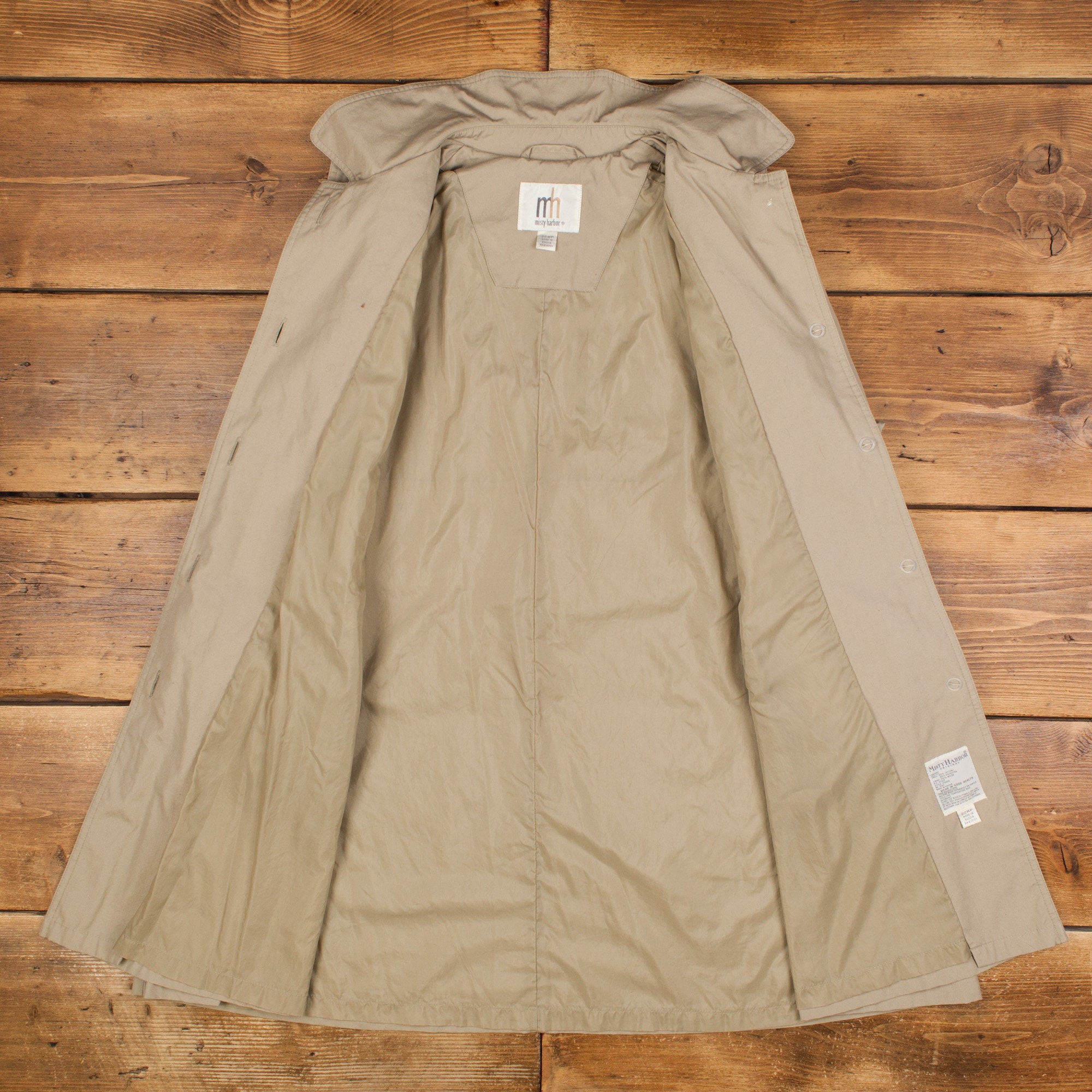 【vintage】 Oversizecoat Mod Vintage Misty Harbor Overcoat Coat XL 90s Single Breasted