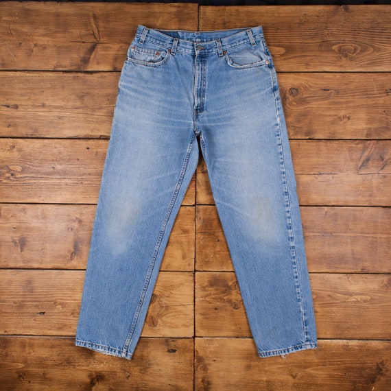 Vintage Levis 550 Jeans 34 x 32 USA Made 90er Jahre Stonewash 