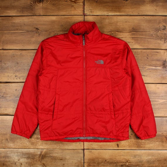 Vintage North Face Puffer Jacket L Red - Main Image