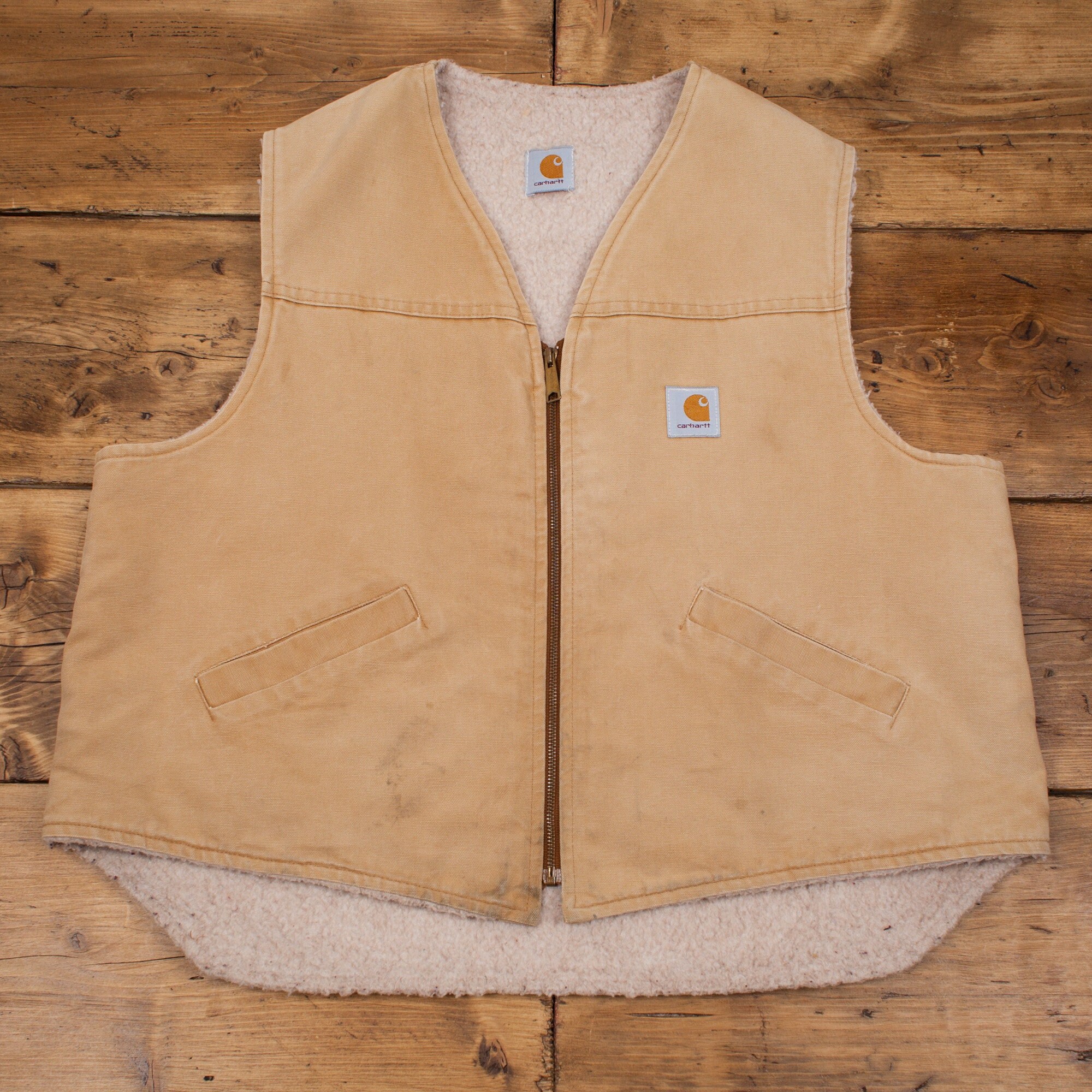 gilet carhartt beige