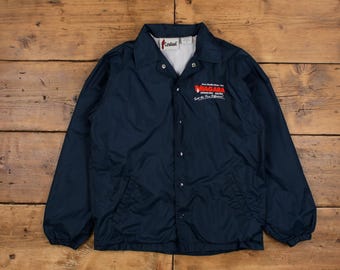 数量限定！在庫処分セール 売り切れ御免 Raglan 80s L Jacket Coach Sears Vintage Blue Etsy - Snap Womens ジャケット・アウター