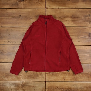 Vintage Columbia Outdoor Jacket XL Fleece Red Womens