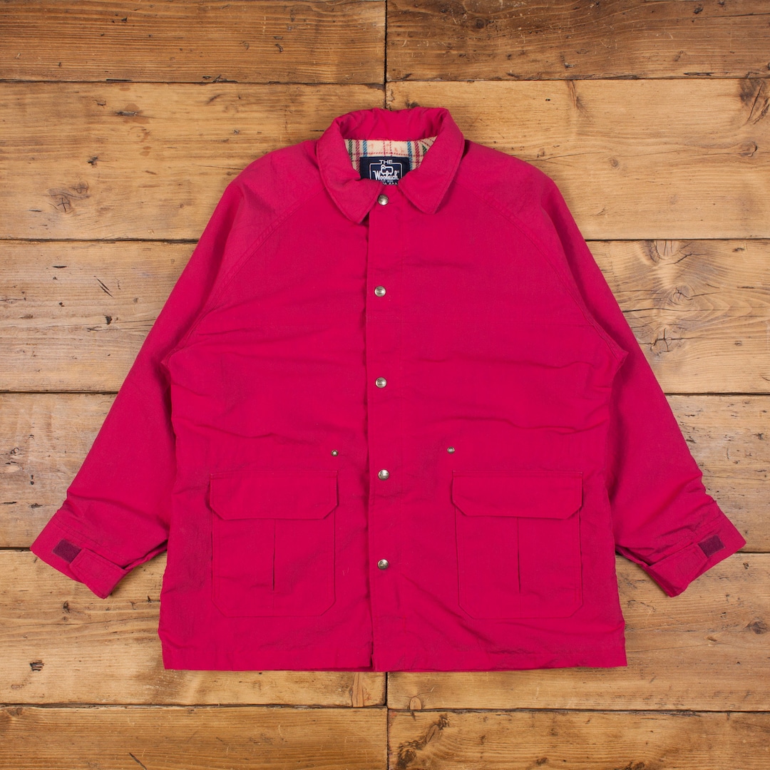Vintage Woolrich Coat Coat XL 70s USA Made Pink Womens Zip Snap Etsy
