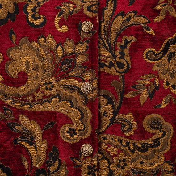 Vintage Carol Anderson Tapestry Jacket S 90s Baro… - image 6