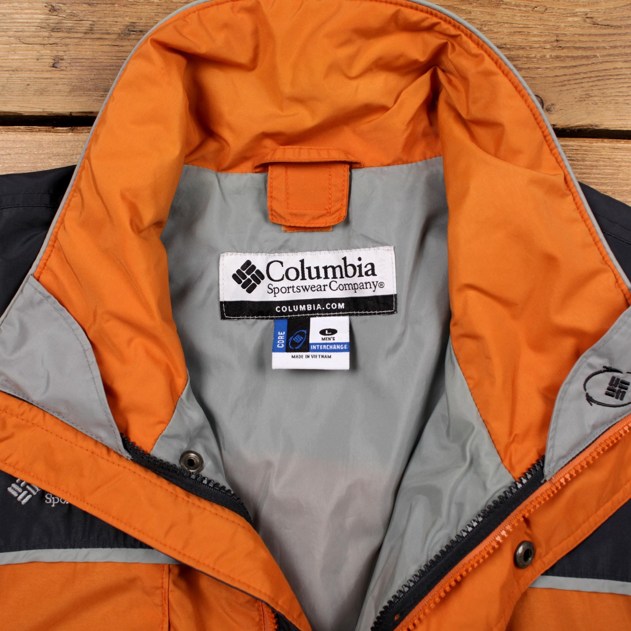 Vintage Columbia Outdoor Jacket L Orange - Etsy