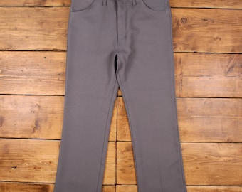 Pantaloni vintage Wrangler Slacks, pantaloni 36x31, taglio cowboy anni '80, unisex, bootcut