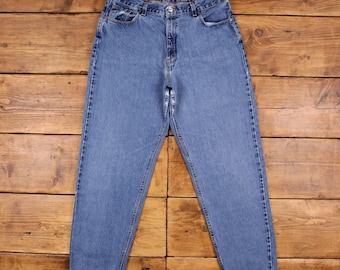 Vintage Levis 545 Jeans 38 X 32 USA Made 90s Dark Wash Straight