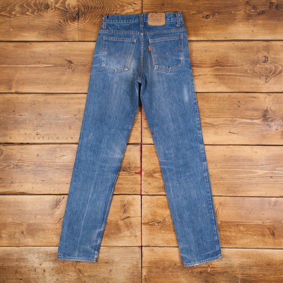Vintage Levis 705 Jeans 27 X 32 USA Made 80s Stonewash Straight