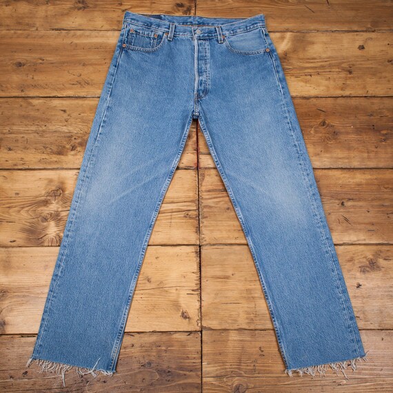Vintage Levis 501 Jeans 33 X 30 90s USA 