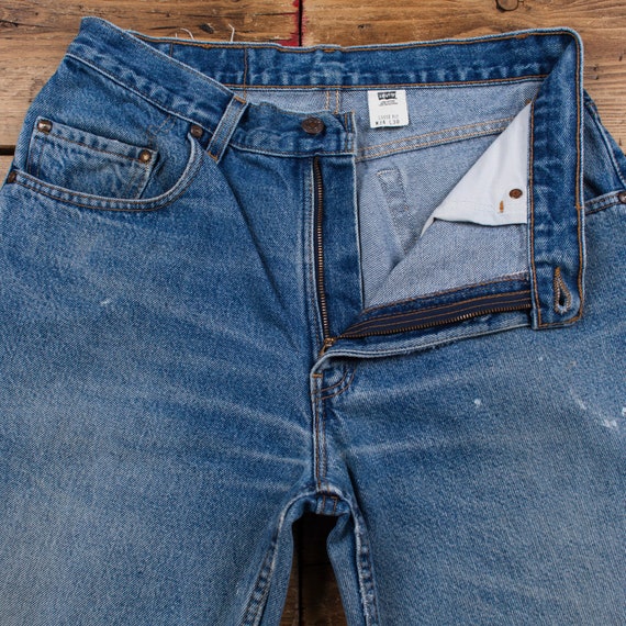 Vintage Levis 545 Jeans 34 x 30 USA Made Stonewas… - image 5