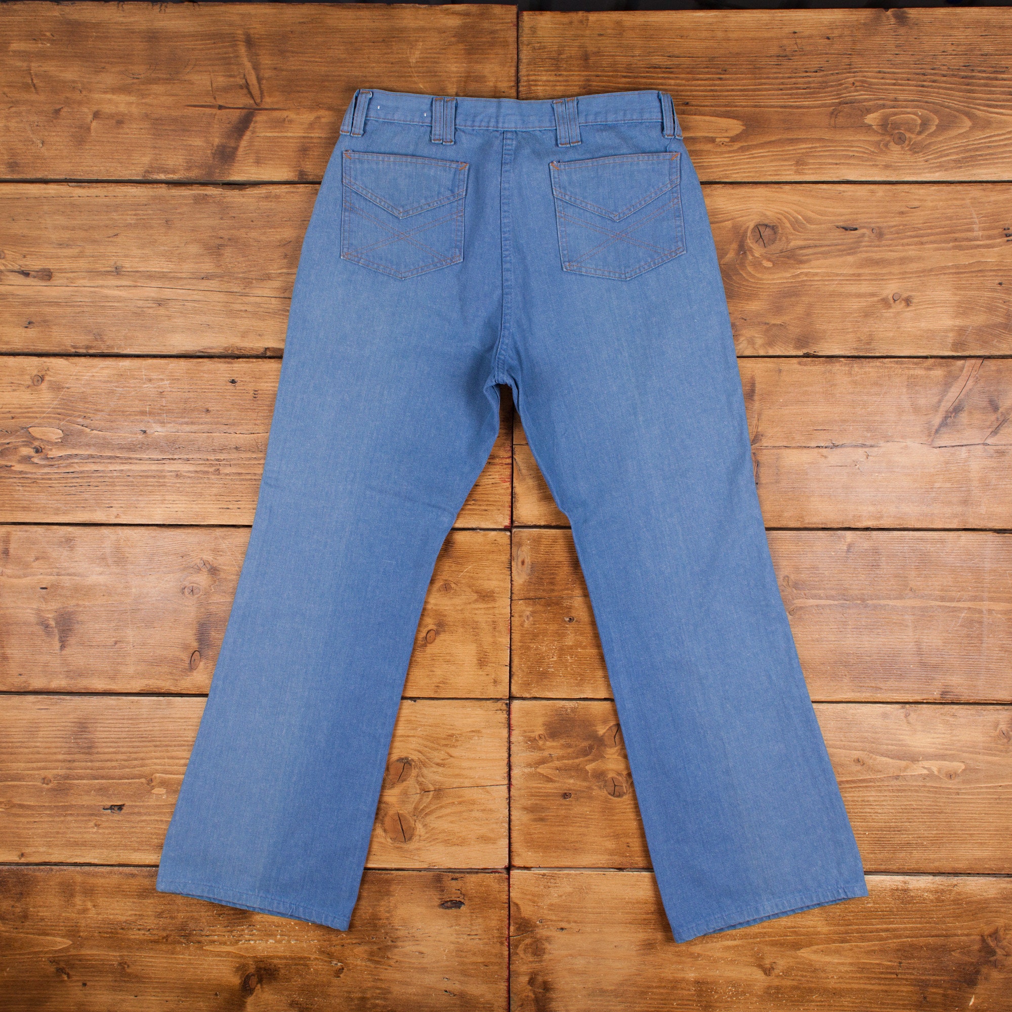 Vintage Montgomery Ward Jeans Pants Trousers 34x31 80s Talon