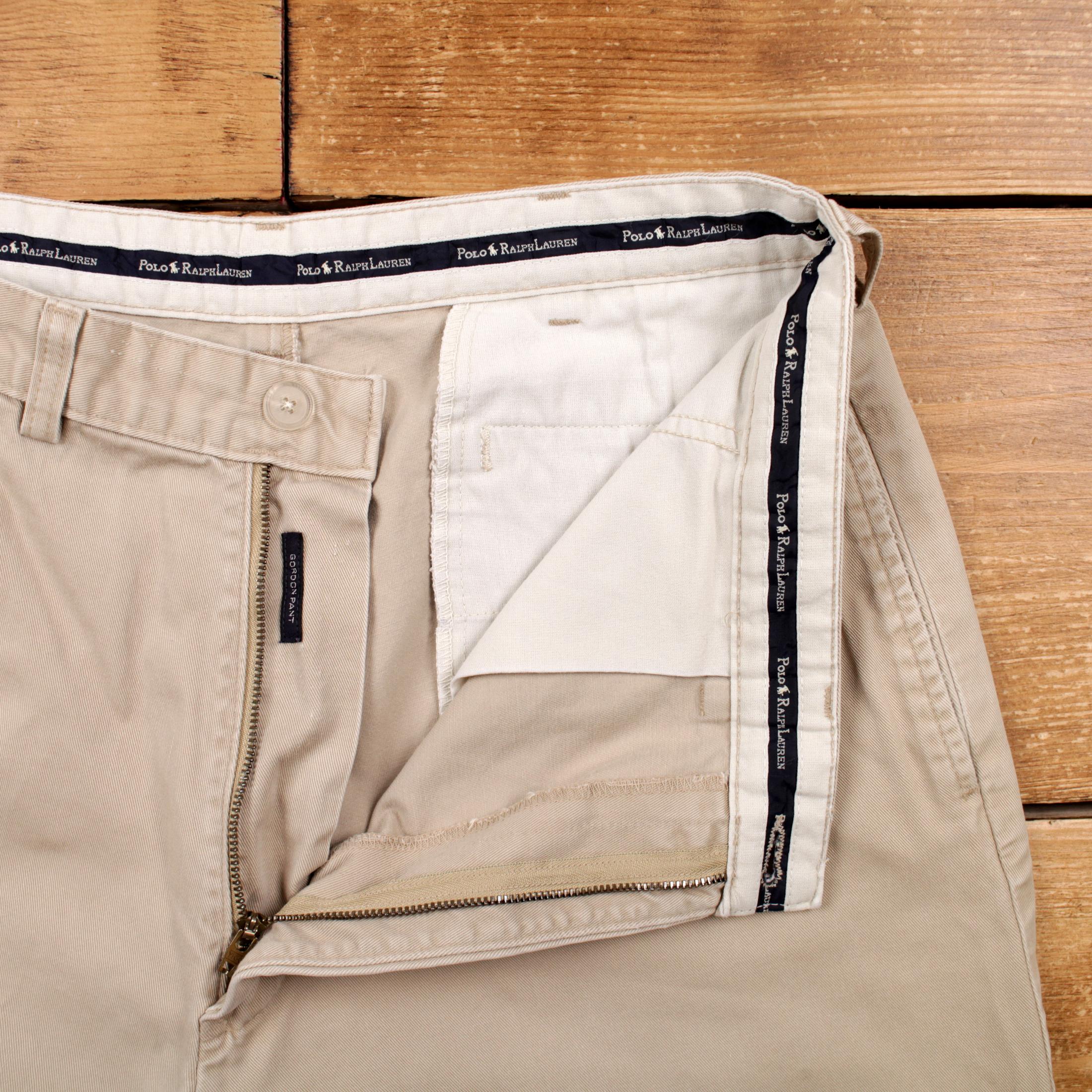 Vintage Polo Ralph Lauren Chino Pants Trousers 35x30 90s Unisex