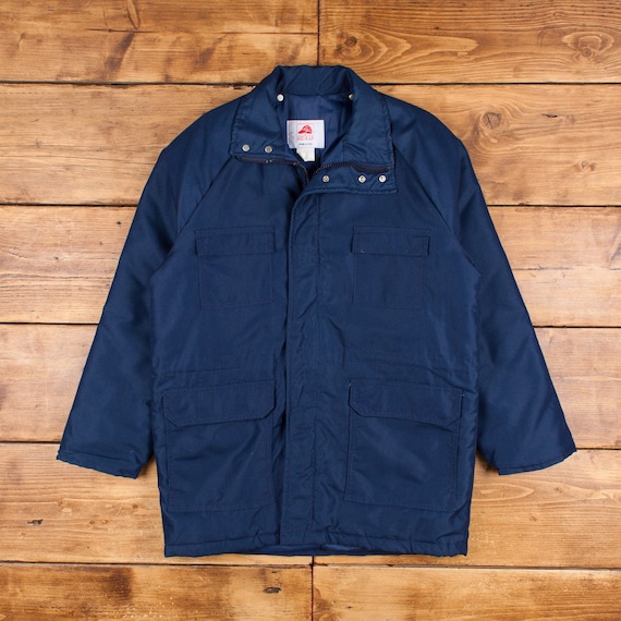 ジャケット・アウター us old red kap work jacket zip up navy Amazon.com: Red Kap Men's Solid Team Jacket, Navy, Small
