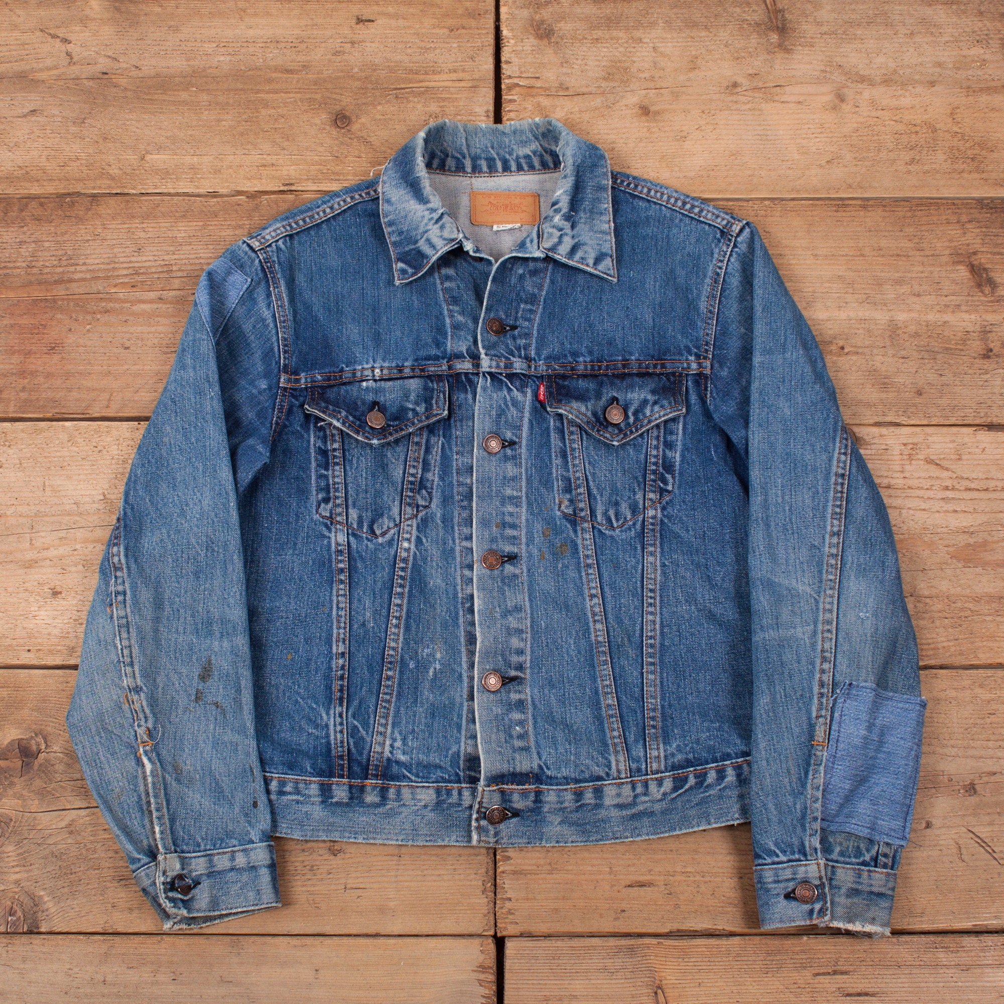 levis big e denim jacket