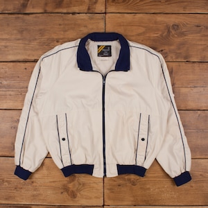 Munsingwear、ジャケット、白 Vintage Munsingwear Windbreaker Jacket L 90s Grand Slam Pullover 1