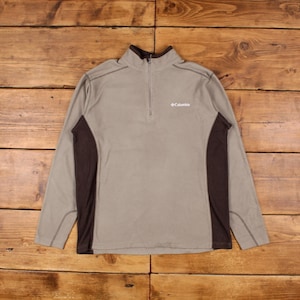 Vintage Columbia Outdoor Jacket M Fleece Fleece Brown