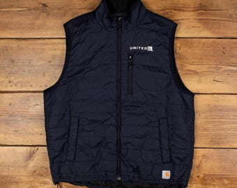 Vintage 1990s Carhartt Vest / Workwear / Streetwear / Made in USA